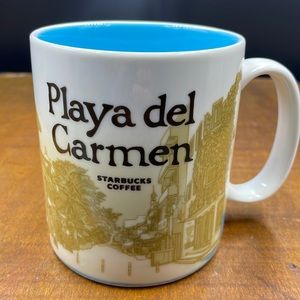 Starbucks collector series mug from Playa de Carmen